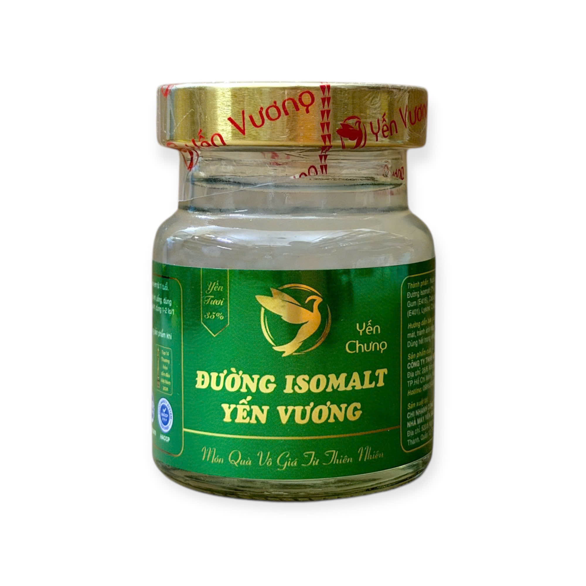 Hũ yến Vương 70ml Đường Isomal